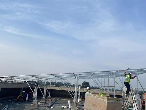 企業(yè)屋頂分(fēn)布式光(guāng)伏發電(diàn)項目